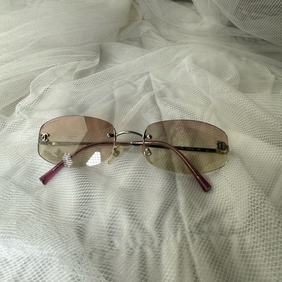 Authentic Vintage Chanel rimless sunglasses - Picture 13 of 13